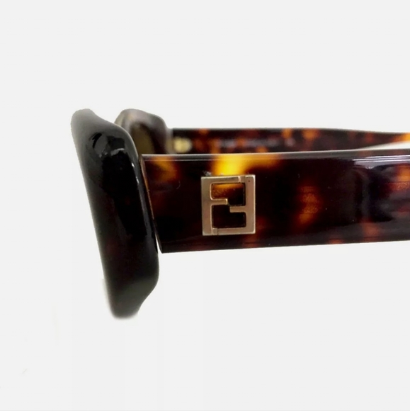 FENDI FF LOGO TORTOISESHELL SUNGLASSES/N3613 - Picture 5 of 9